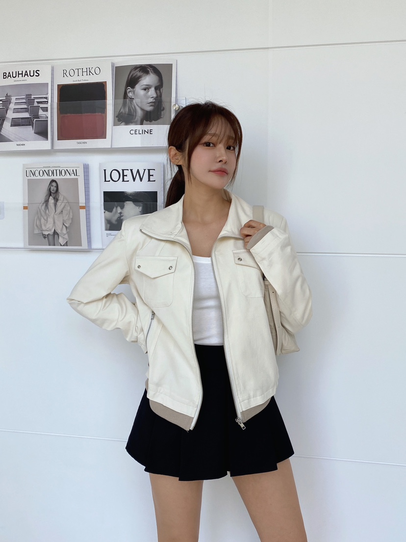 CLOTH韓國㊣直郵東大門代購女裝新款推薦時尚人氣休閑熱賣夾克CLOTH夾克