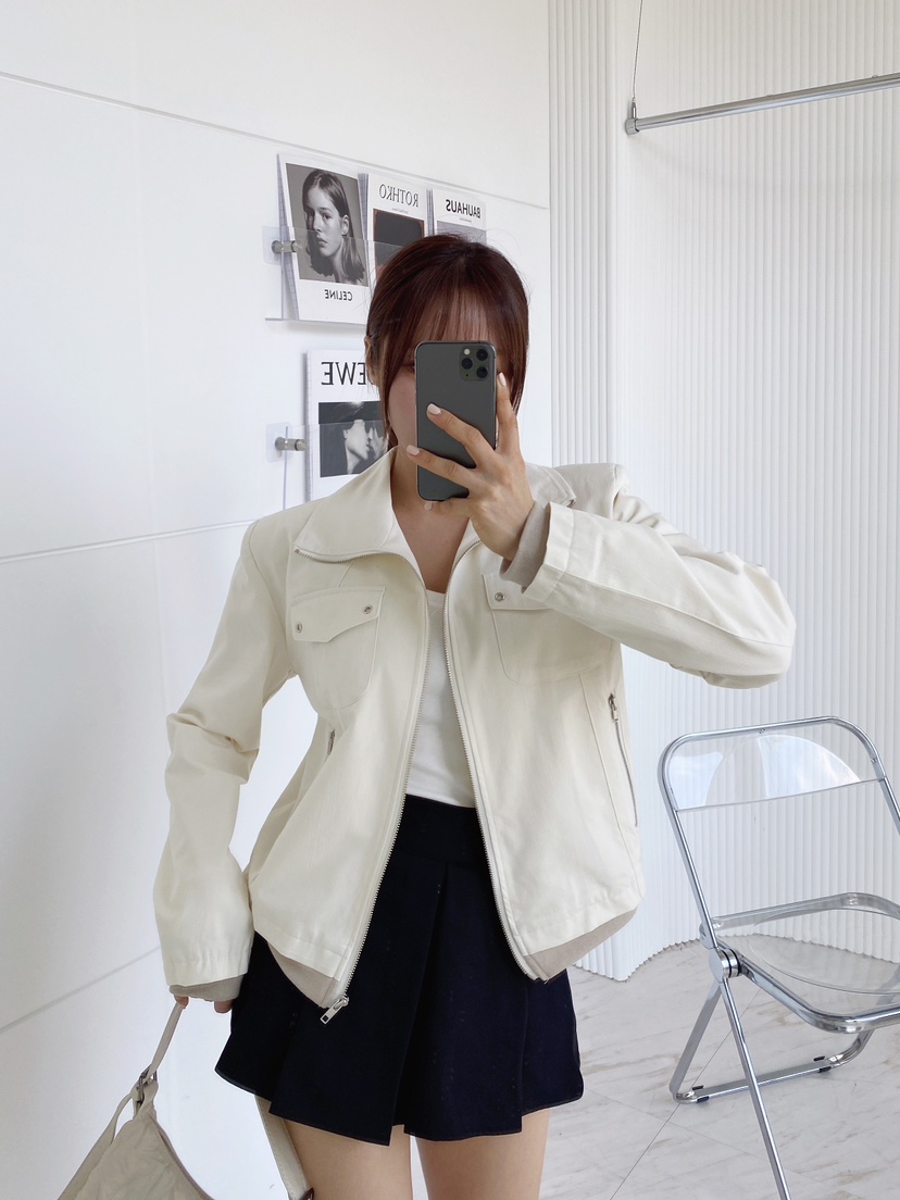 CLOTH韓國㊣直郵東大門代購女裝新款推薦時尚人氣休閑熱賣夾克CLOTH夾克
