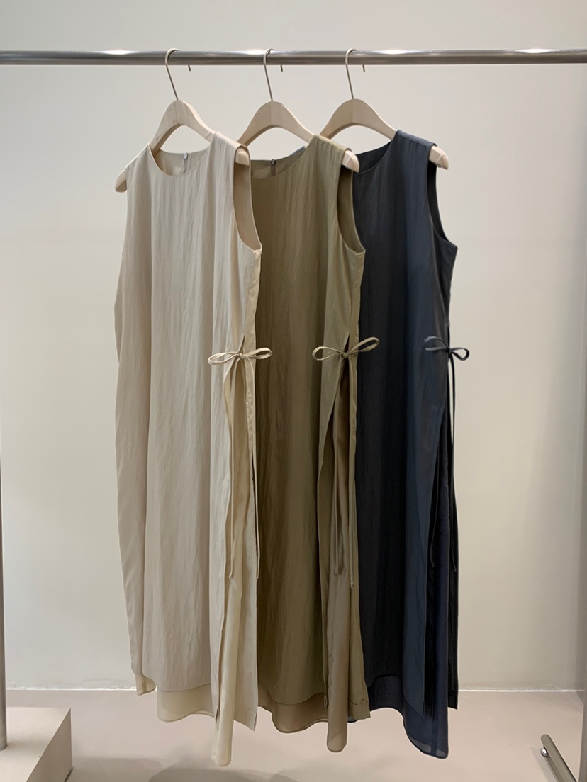 KNOCK韓國㊣直郵東大門代購女裝新品時尚25春夏職業休閑連衣裙KNOCK連衣裙