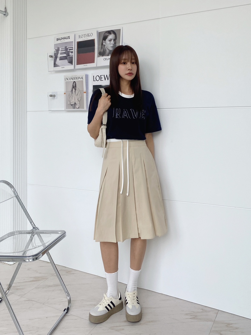 CLOTH韓國直郵㊣女裝新品推薦人氣時尚休閑熱賣半身裙中短裙CLOTH半身裙/中短裙