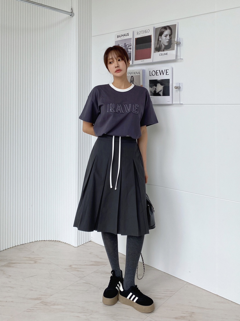 CLOTH韓國直郵㊣女裝新品推薦人氣時尚休閑熱賣半身裙中短裙CLOTH半身裙/中短裙