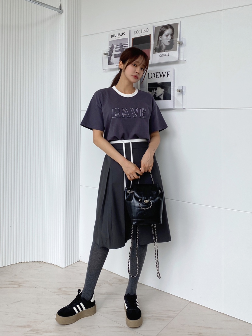 CLOTH韓國直郵㊣女裝新品推薦人氣時尚休閑熱賣半身裙中短裙CLOTH半身裙/中短裙