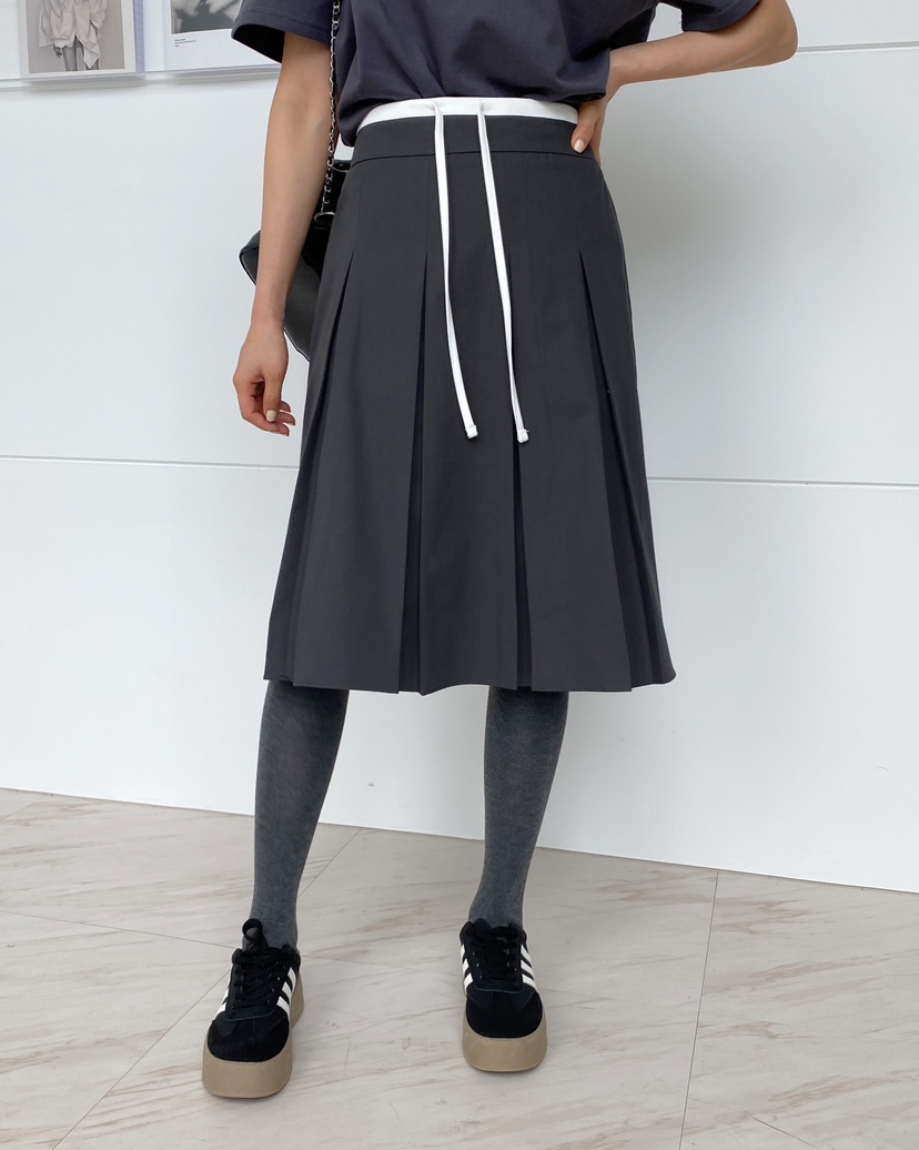 CLOTH韓國直郵㊣女裝新品推薦人氣時尚休閑熱賣半身裙中短裙CLOTH半身裙/中短裙