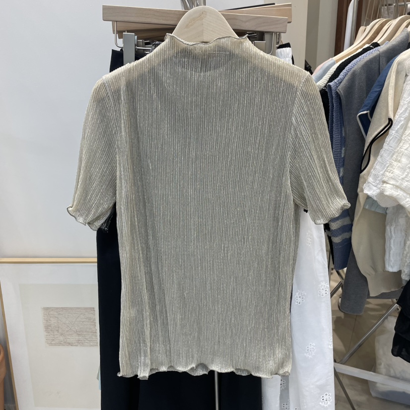 J&amp;C韓國直郵㊣女裝新品推薦休閑25春夏熱賣時尚人氣T恤J&C/J.BLANCT恤