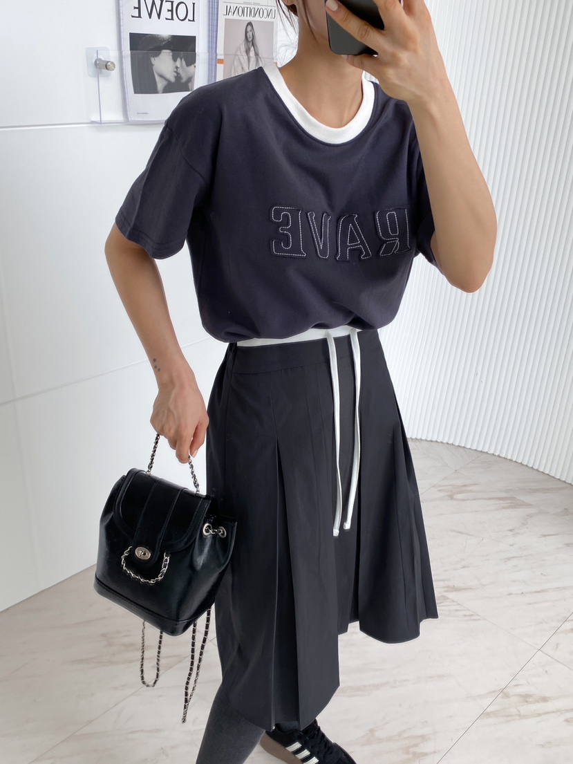 CLOTH韓國直郵㊣女裝新品25春夏時尚休閑熱賣人氣職業推薦T恤CLOTHT恤