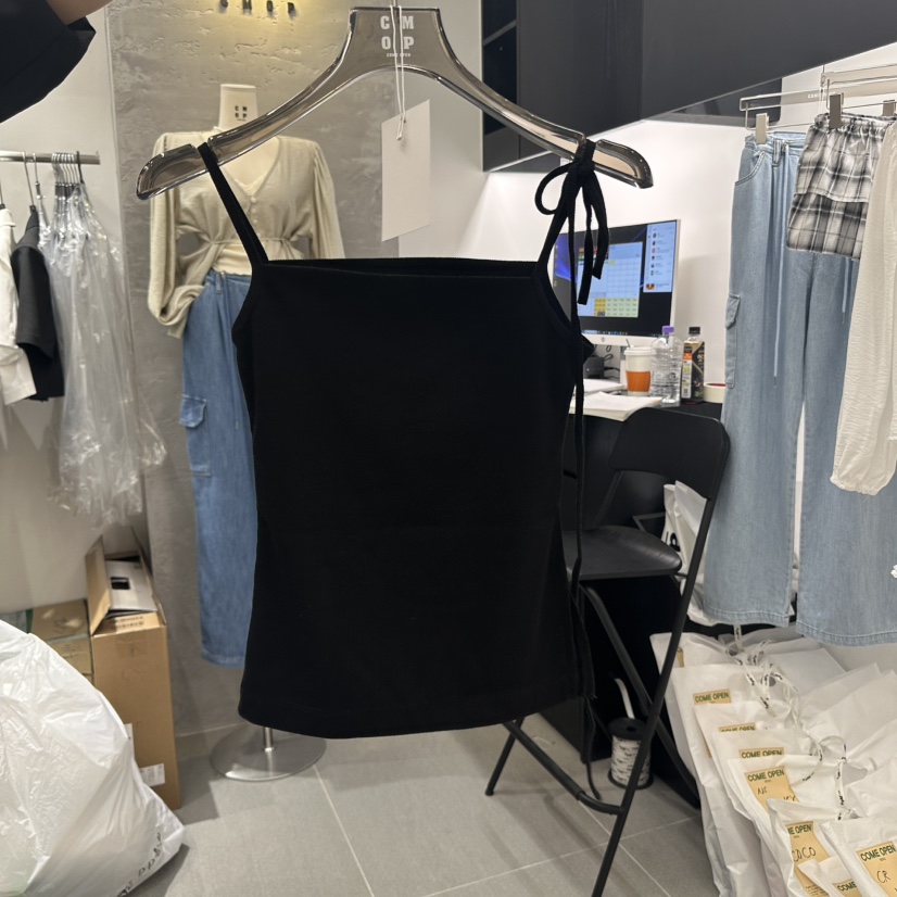 COME OPEN韓國㊣直郵東大門代購女裝新品熱賣25春夏吊帶背心COME OPEN吊帶/背心圖色4