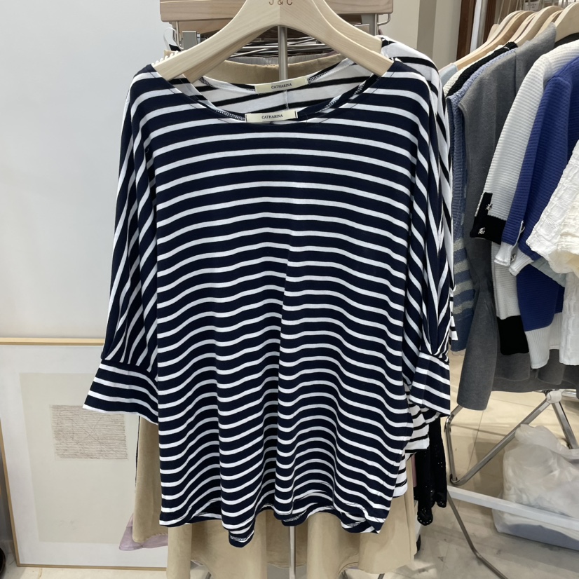 J&amp;C韓國直郵㊣女裝新品人氣推薦休閑時尚熱賣職業25春夏T恤J&C/J.BLANCT恤圖色3