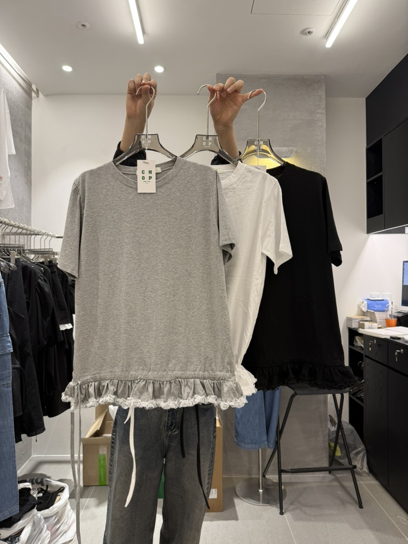 COME OPEN直郵韓國代購㊣女裝新品推薦職業人氣25春夏時尚T恤COME OPENT恤