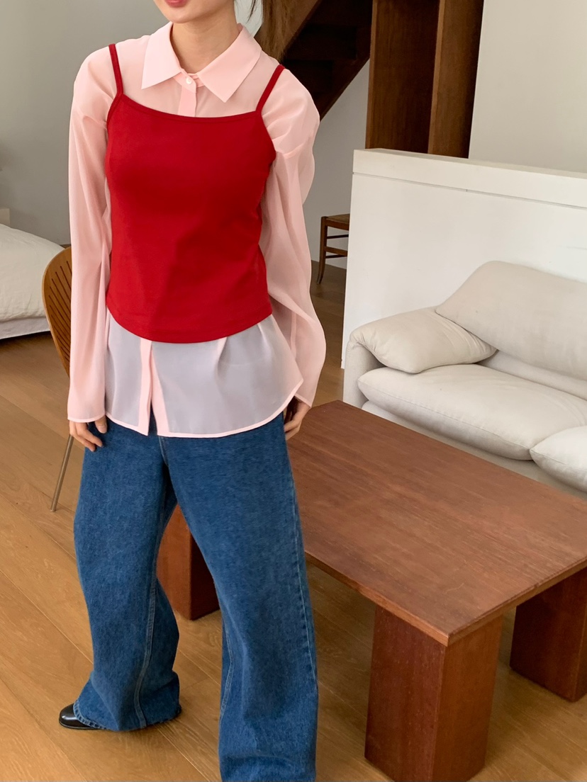 LOVE MY SANTA韓國直郵㊣東大門實拍女裝新品推薦吊帶背心Santa/LOVE MY SANTA吊帶/背心