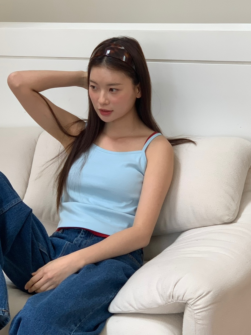 LOVE MY SANTA韓國直郵㊣東大門實拍女裝新品推薦吊帶背心Santa/LOVE MY SANTA吊帶/背心