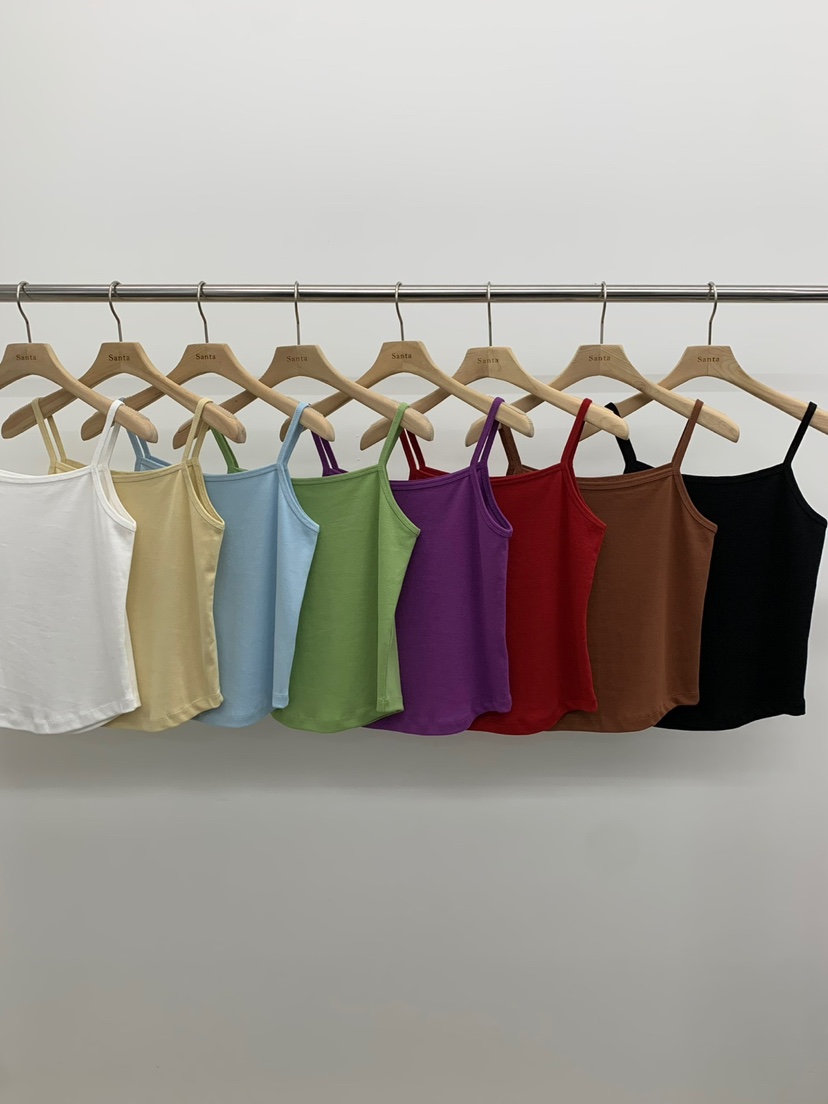 LOVE MY SANTA韓國直郵㊣東大門實拍女裝新品推薦吊帶背心Santa/LOVE MY SANTA吊帶/背心圖色2左二色