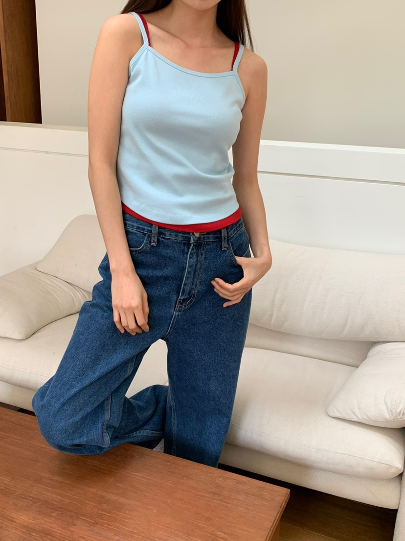 LOVE MY SANTA韓國直郵㊣東大門實拍女裝新品推薦吊帶背心Santa/LOVE MY SANTA吊帶/背心圖色3