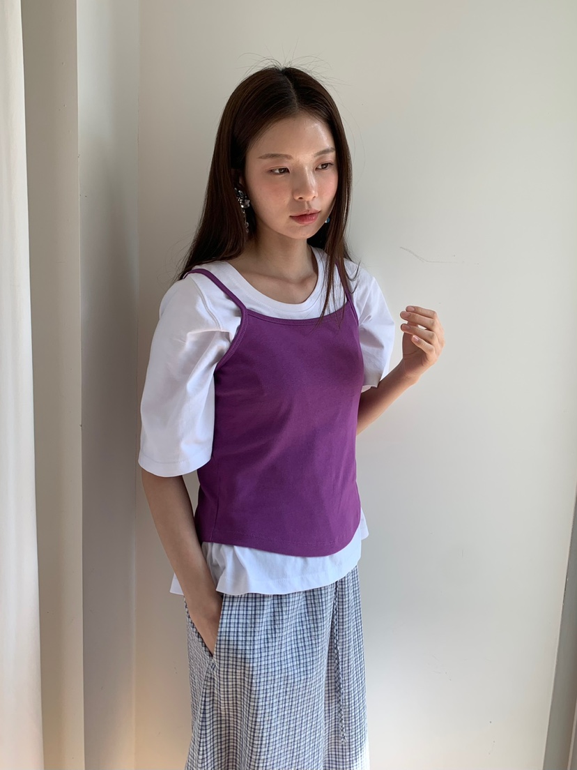 LOVE MY SANTA韓國直郵㊣東大門實拍女裝新品推薦吊帶背心Santa/LOVE MY SANTA吊帶/背心圖色5