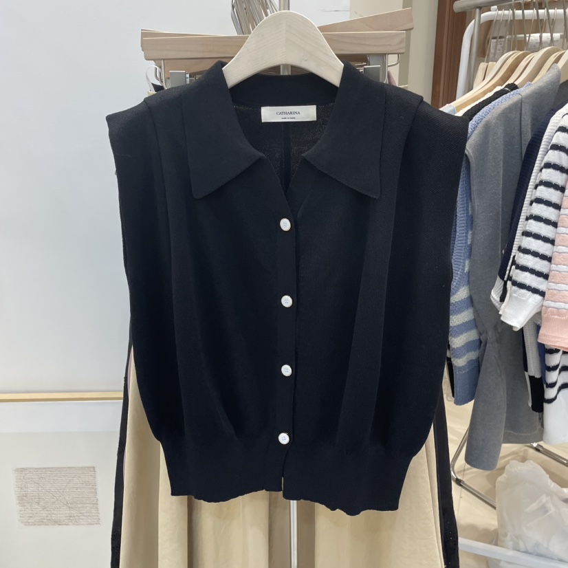 J&C韓國直郵㊣東大門實拍女裝新款25春夏時尚吊帶背心J&C/J.BLANC吊帶/背心圖色3