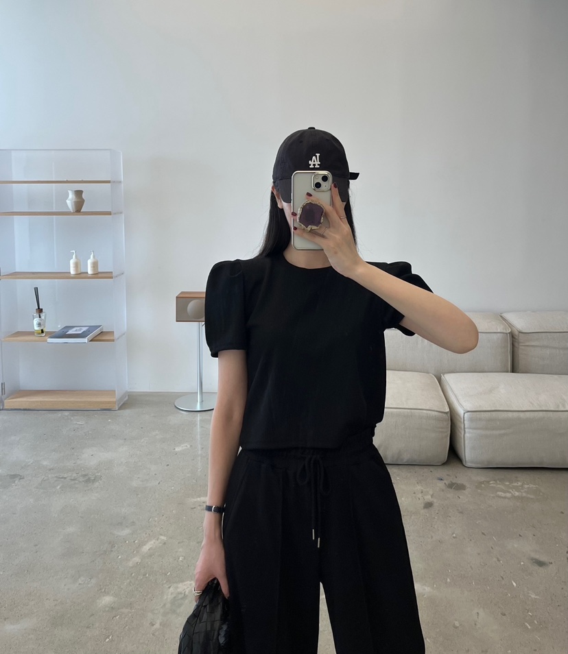 AMUSE SEOUL直郵韓國代購㊣女裝新品熱賣職業休閑推薦25春夏T恤AMUSE SEOULT恤