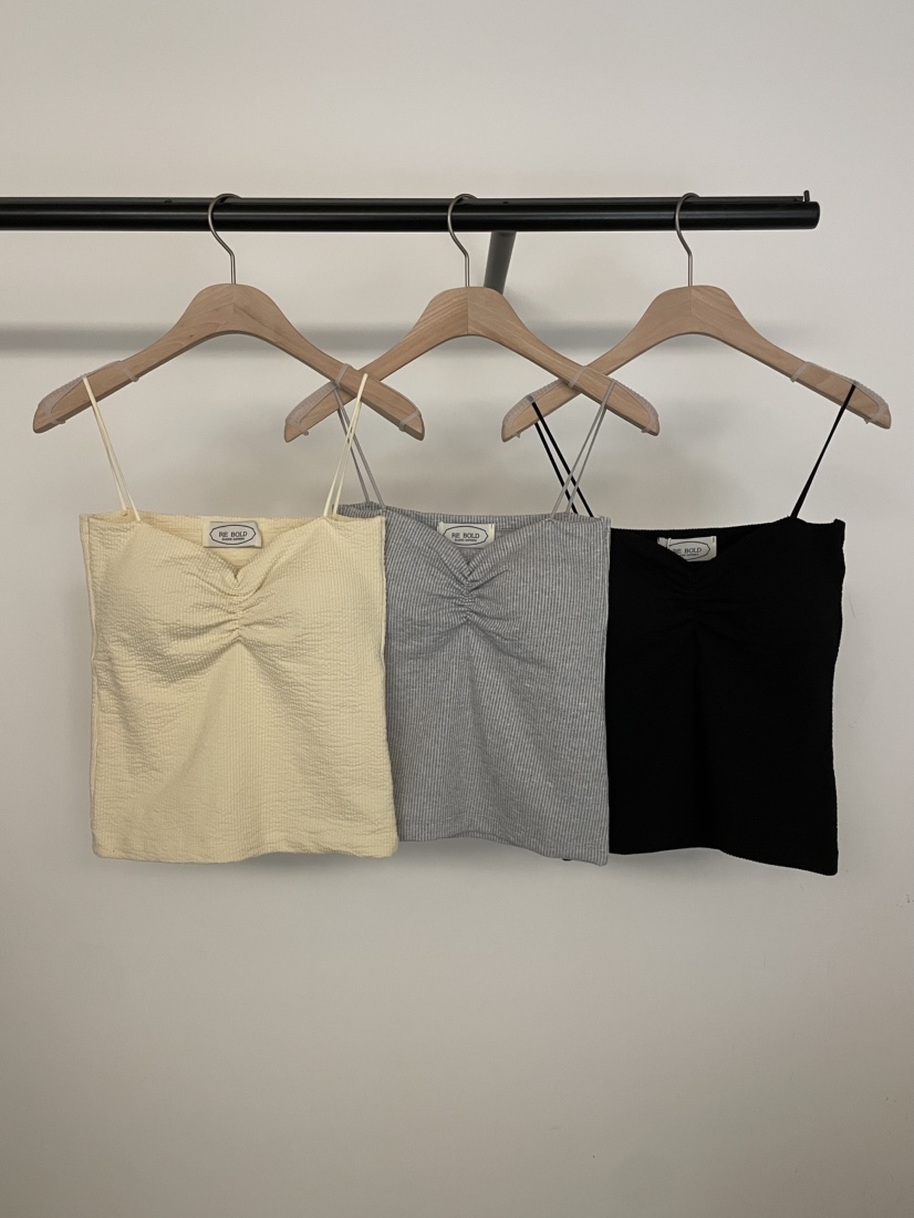 BOLD-A直郵韓國代購㊣女裝新款熱賣職業25春夏時尚吊帶背心RE BOLD吊帶/背心