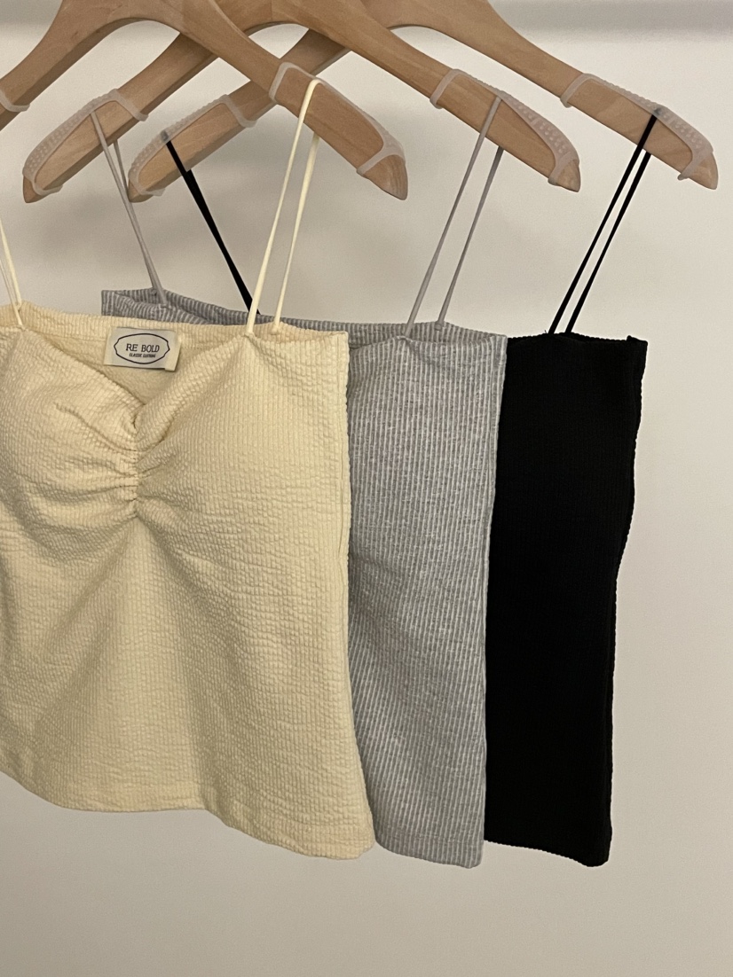 BOLD-A直郵韓國代購㊣女裝新款熱賣職業25春夏時尚吊帶背心RE BOLD吊帶/背心