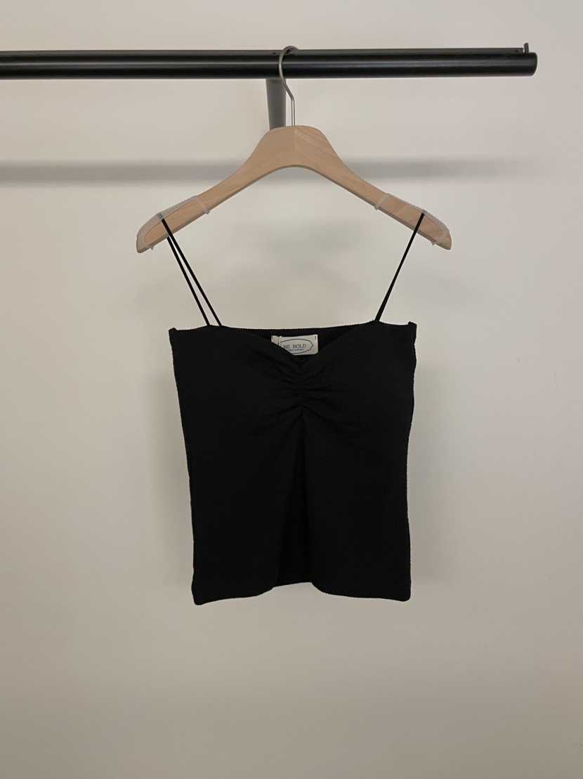 BOLD-A直郵韓國代購㊣女裝新款熱賣職業25春夏時尚吊帶背心RE BOLD吊帶/背心圖色2