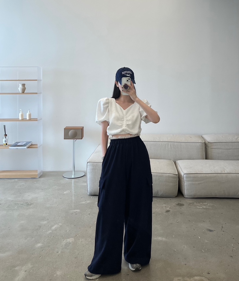 AMUSE SEOUL韓國直郵㊣東大門實拍女裝新品職業推薦休閑褲AMUSE SEOUL休閑褲