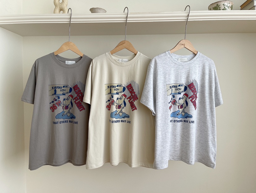MINIQUEENS直郵韓國代購㊣女裝新品人氣時尚熱賣推薦25春夏T恤MINIQUEENST恤