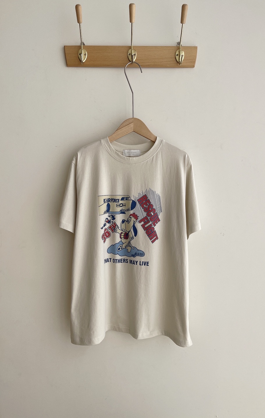 MINIQUEENS直郵韓國代購㊣女裝新品人氣時尚熱賣推薦25春夏T恤MINIQUEENST恤圖色3