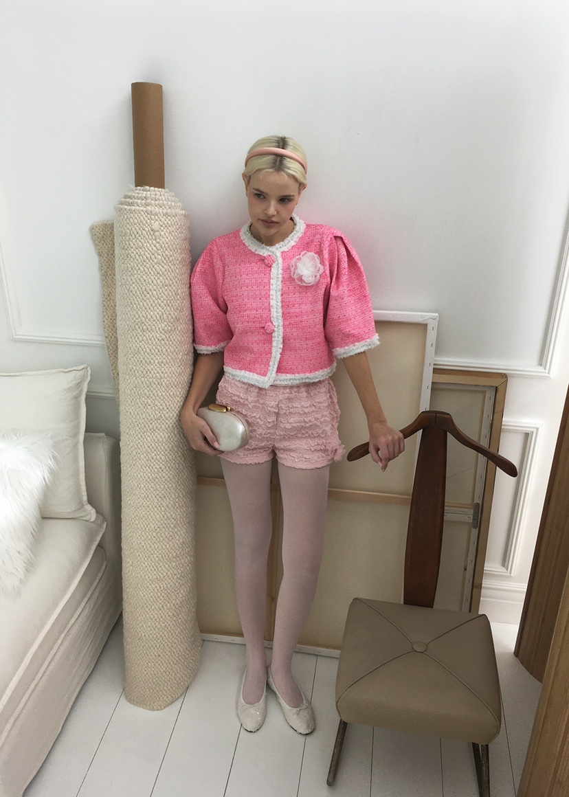 CLODE直郵韓國代購㊣女裝新品25春夏時尚人氣熱賣推薦夾克花呢CLODE夾克