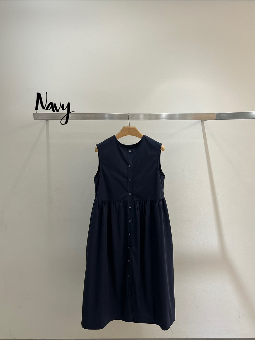 ONESTASTE韓國直郵㊣女裝新款人氣25春夏推薦職業連衣裙紐扣TASTE/ONESTASTE連衣裙圖色3