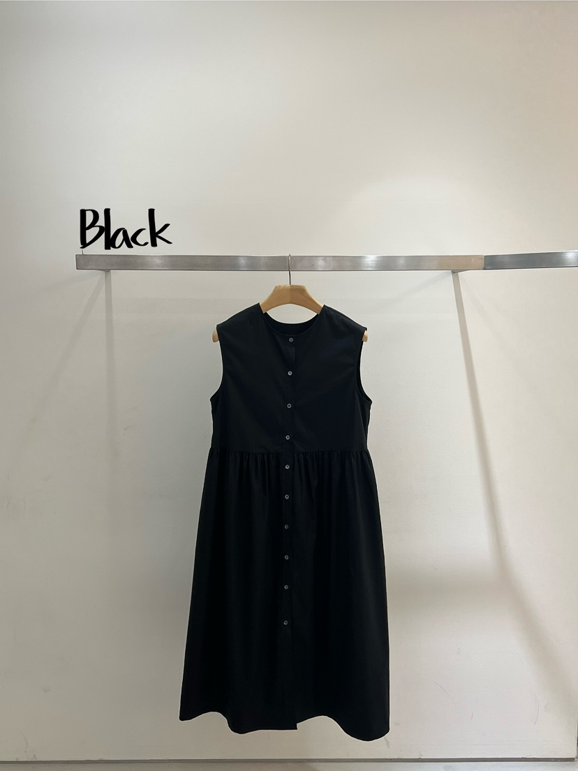 ONESTASTE韓國直郵㊣女裝新款人氣25春夏推薦職業連衣裙紐扣TASTE/ONESTASTE連衣裙圖色4
