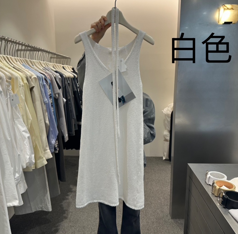 ALTER直郵韓國代購㊣女裝新款人氣休閑25春夏推薦連衣裙含腰繩Alter連衣裙