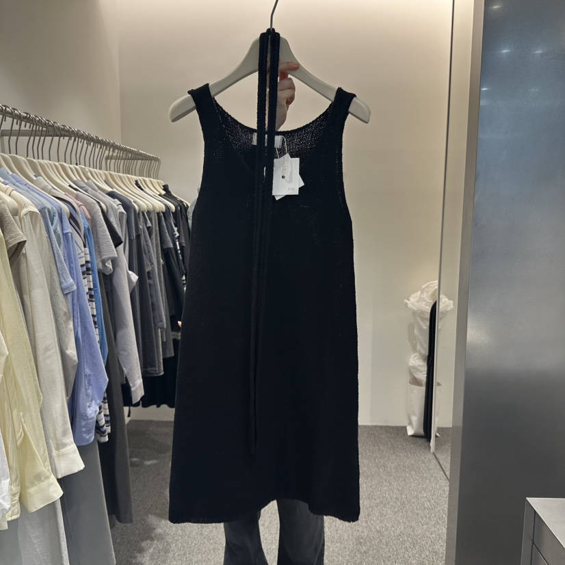 ALTER直郵韓國代購㊣女裝新款人氣休閑25春夏推薦連衣裙含腰繩Alter連衣裙圖色2