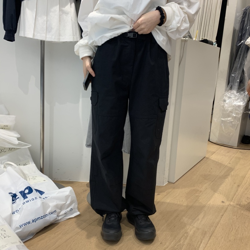 TAF直郵韓國代購㊣女裝新款25春夏休閑熱賣推薦休閑褲工裝褲TAF休閑褲圖色2