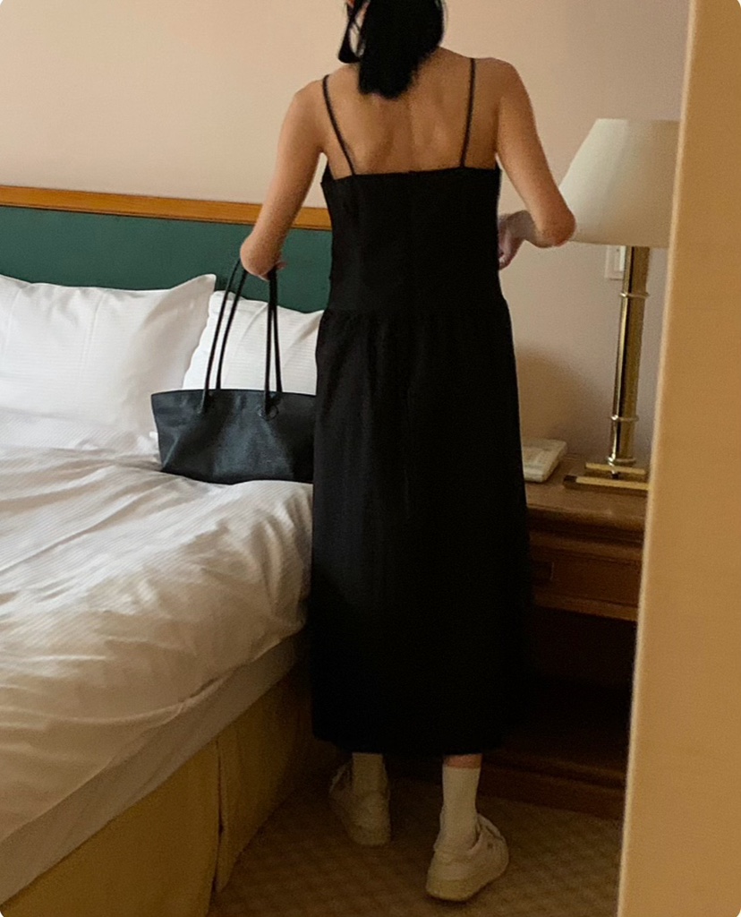 A Flan韓國直郵㊣女裝新款25春夏休閑人氣時尚推薦熱賣連衣裙AFN/A Flan連衣裙