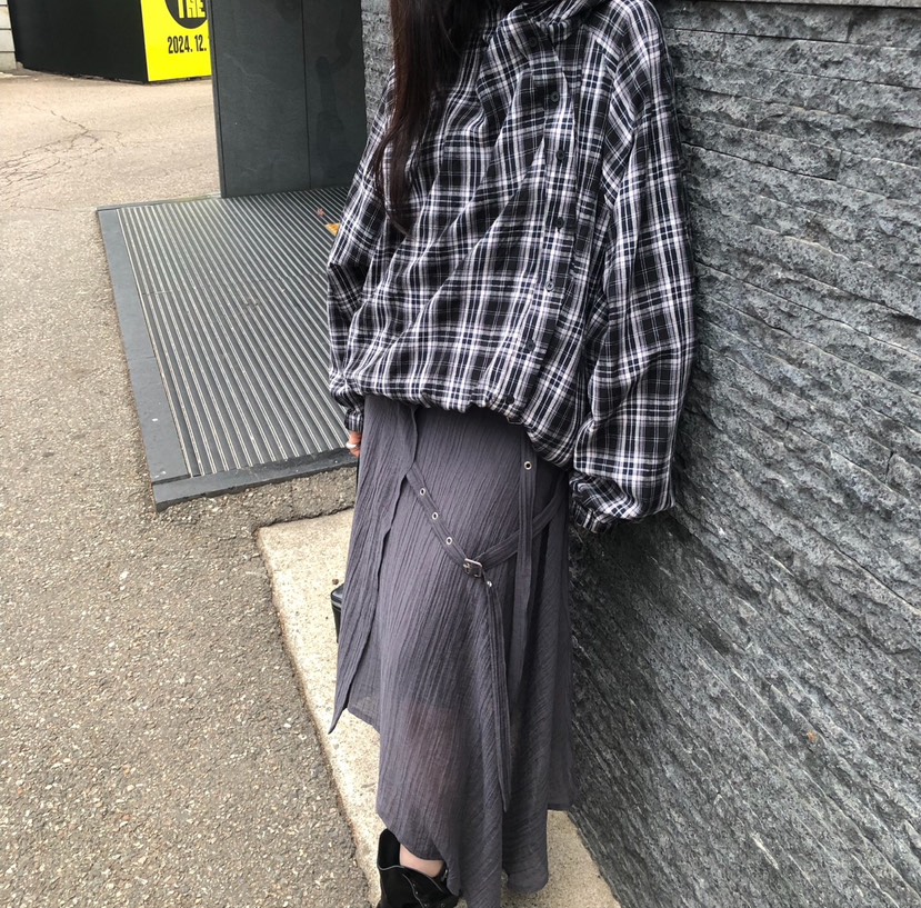 MELTED-P韓國直郵㊣東大門實拍女裝新款推薦時尚襯衫蕾絲衫MELTED-P襯衫/蕾絲衫