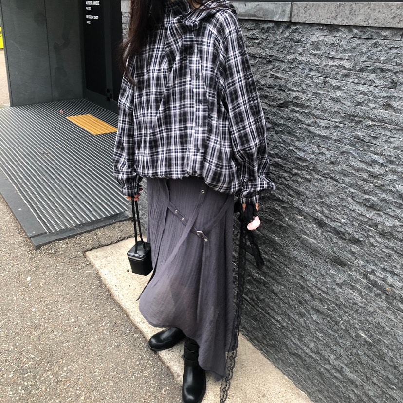 MELTED-P韓國直郵㊣東大門實拍女裝新款推薦時尚襯衫蕾絲衫MELTED-P襯衫/蕾絲衫