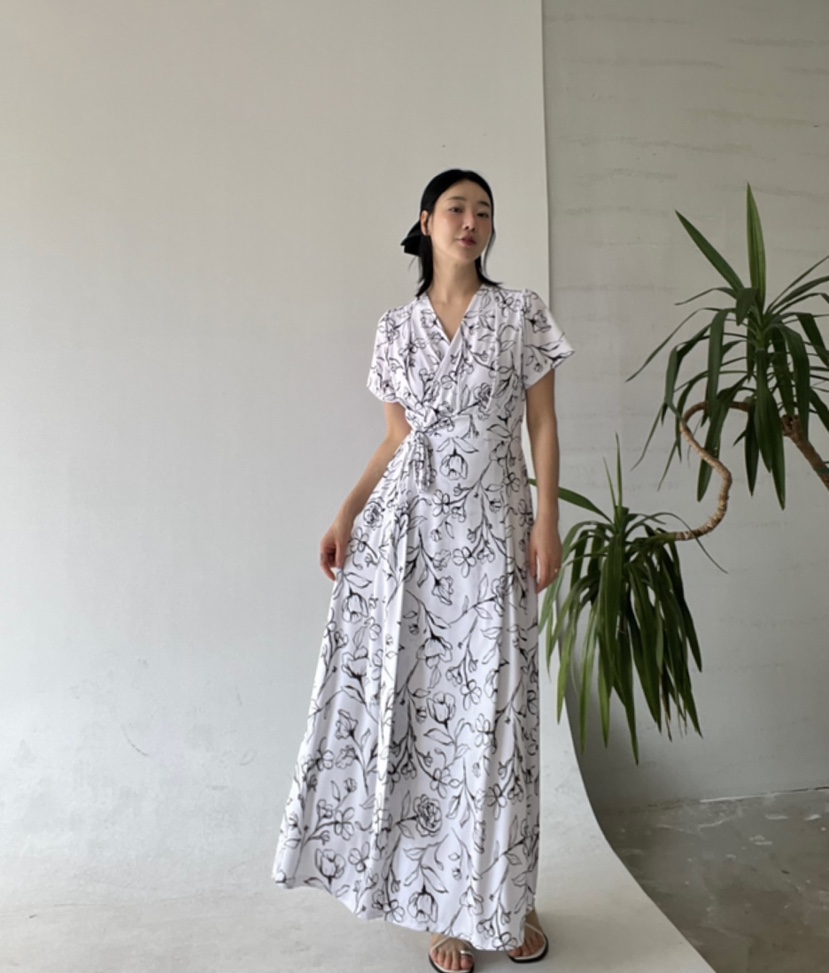 VERNI韓國㊣直郵東大門代購女裝新款時尚職業休閑人氣連衣裙VERNI連衣裙