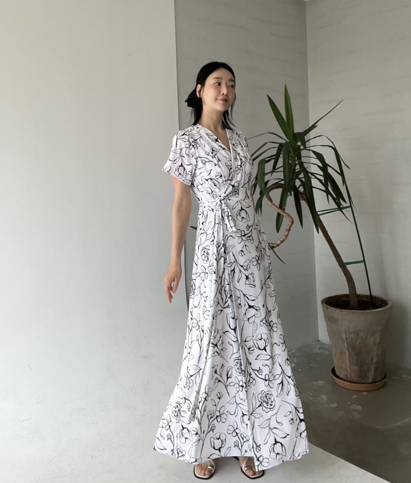 VERNI韓國㊣直郵東大門代購女裝新款時尚職業休閑人氣連衣裙VERNI連衣裙