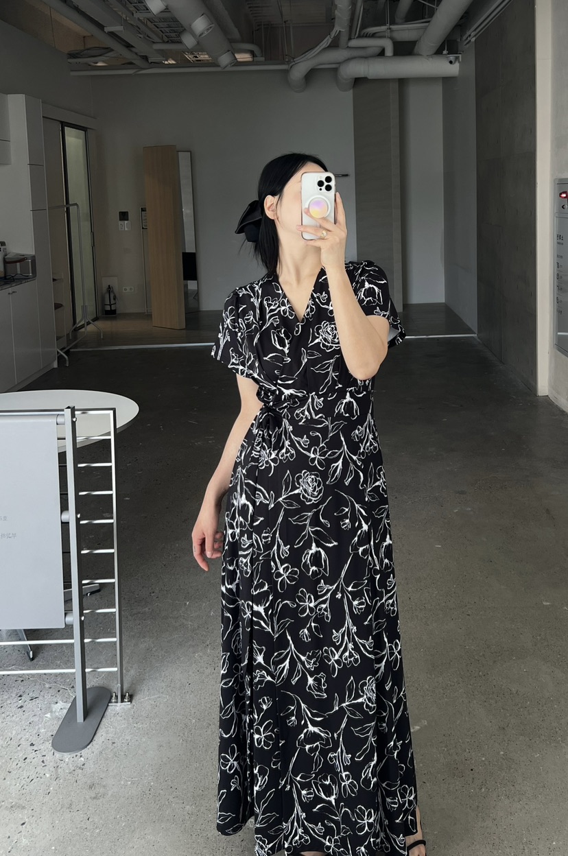 VERNI韓國㊣直郵東大門代購女裝新款時尚職業休閑人氣連衣裙VERNI連衣裙