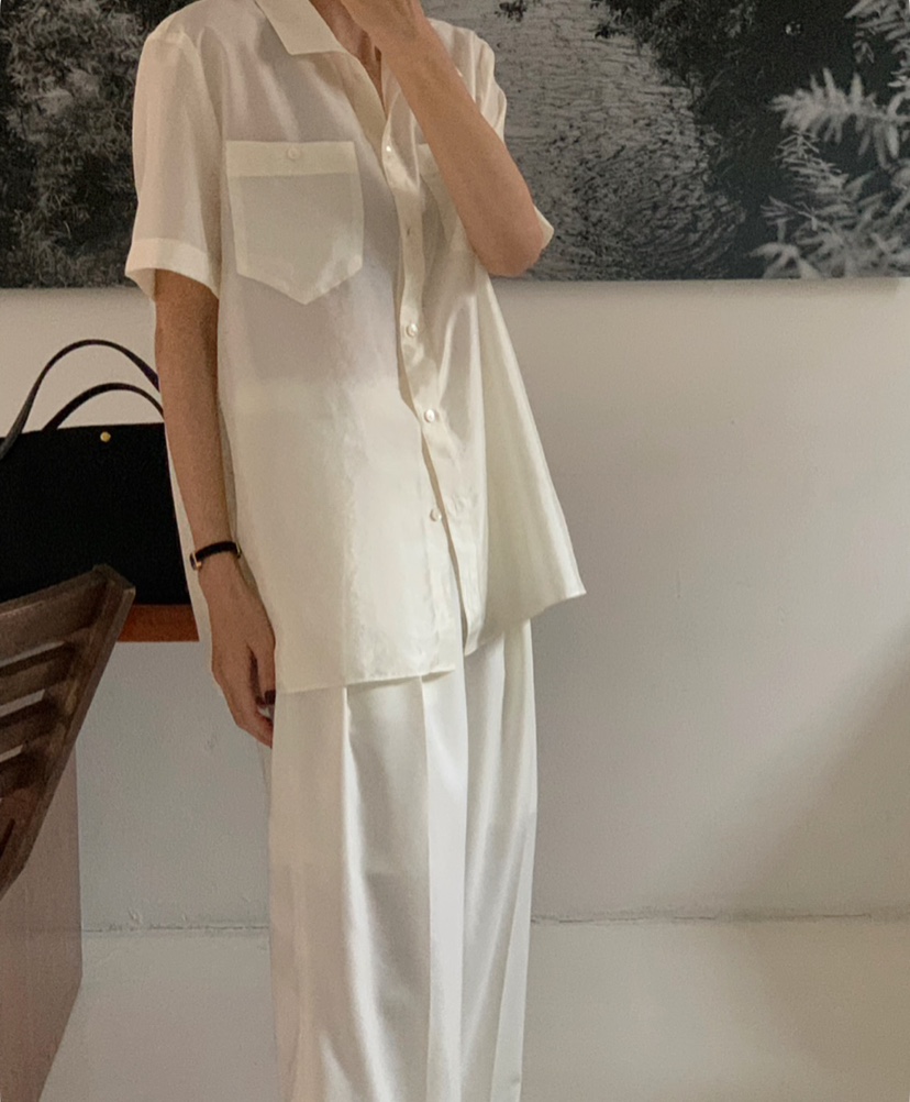 A Flan韓國直郵㊣東大門實拍女裝新款熱賣職業25春夏休閑褲AFN/A Flan休閑褲