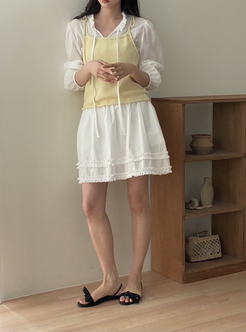 TIZZI韓國直郵㊣女裝新品時尚職業推薦熱賣人氣25春夏休閑短裙TIZZI短裙