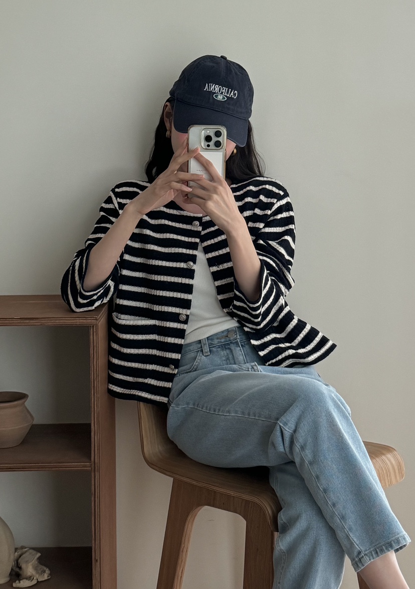 TIZZI韓國直郵㊣女裝新款休閑推薦時尚25春夏熱賣職業針織衫TIZZI針織衫