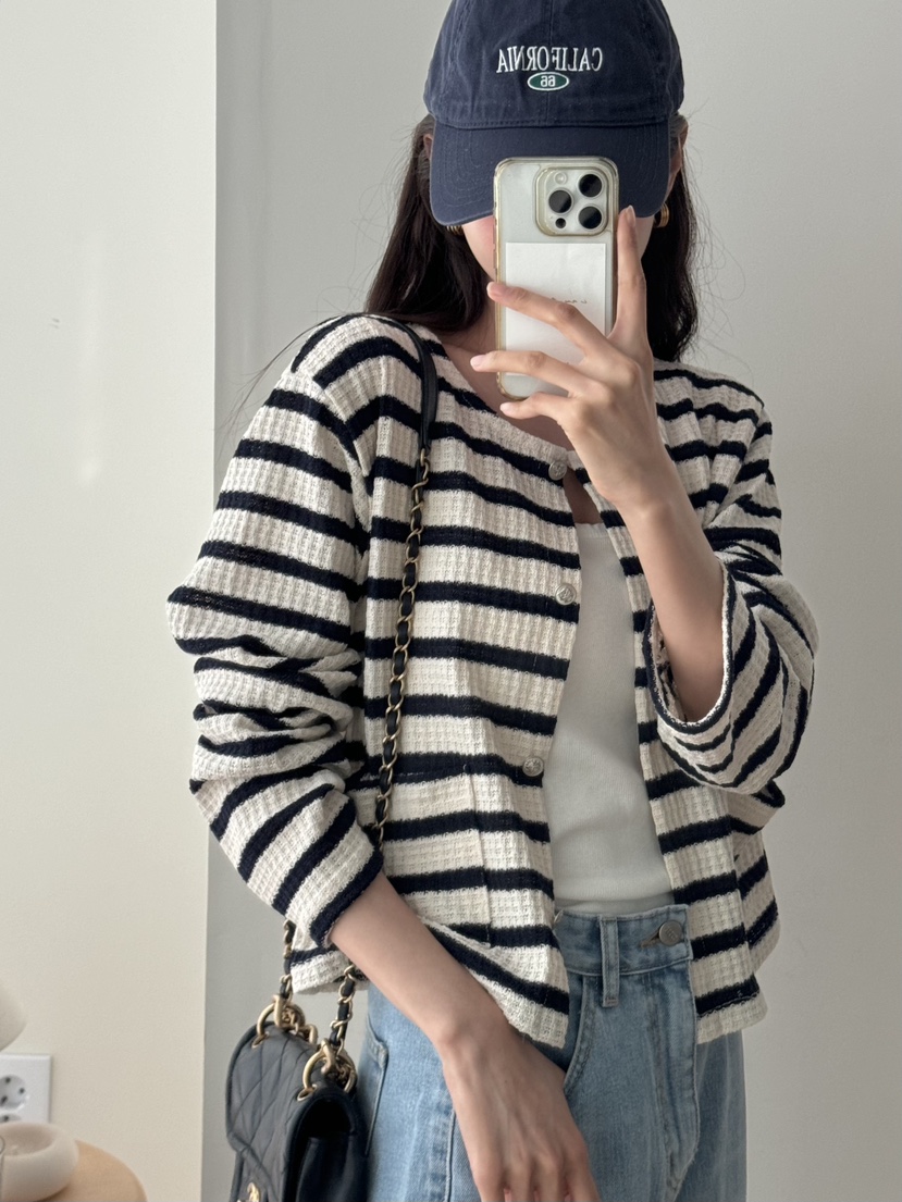 TIZZI韓國直郵㊣女裝新款休閑推薦時尚25春夏熱賣職業針織衫TIZZI針織衫