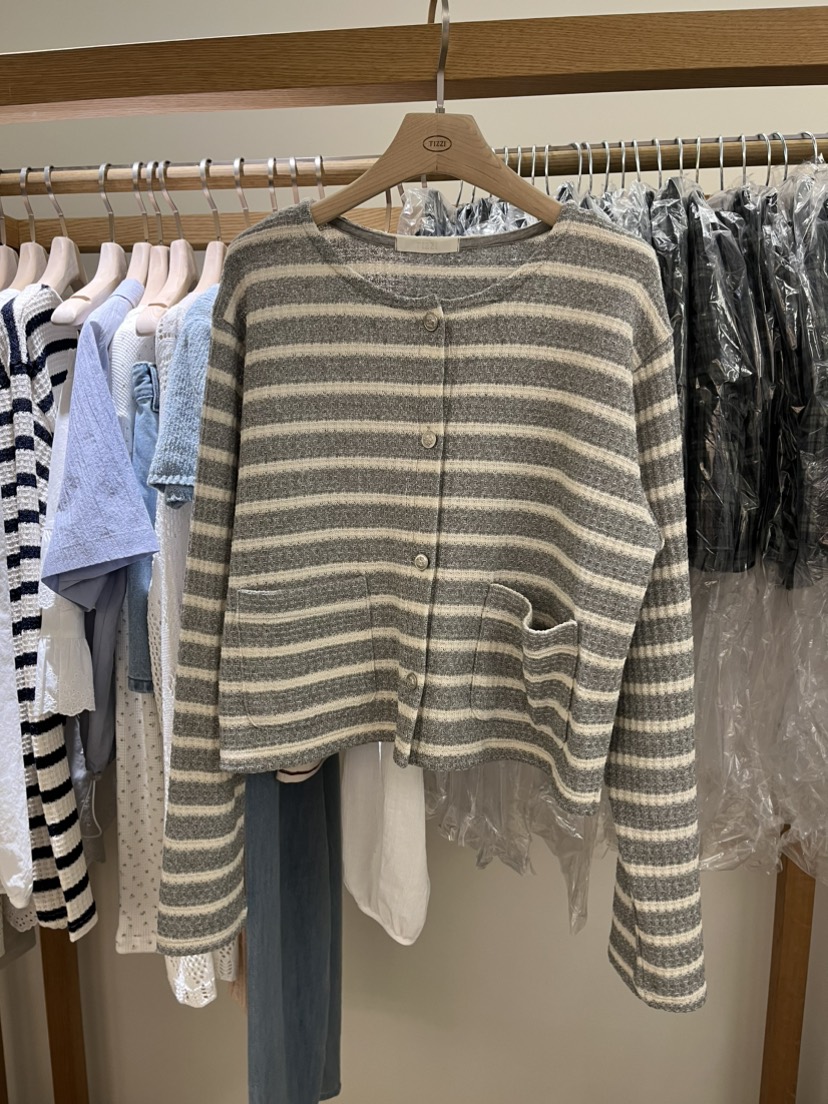 TIZZI韓國直郵㊣女裝新款休閑推薦時尚25春夏熱賣職業針織衫TIZZI針織衫圖色2