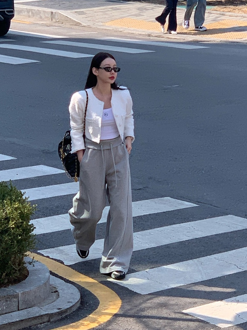 REVE CITE-L韓國㊣直郵東大門代購女裝新品休閑職業休閑褲REVE CITE休閑褲