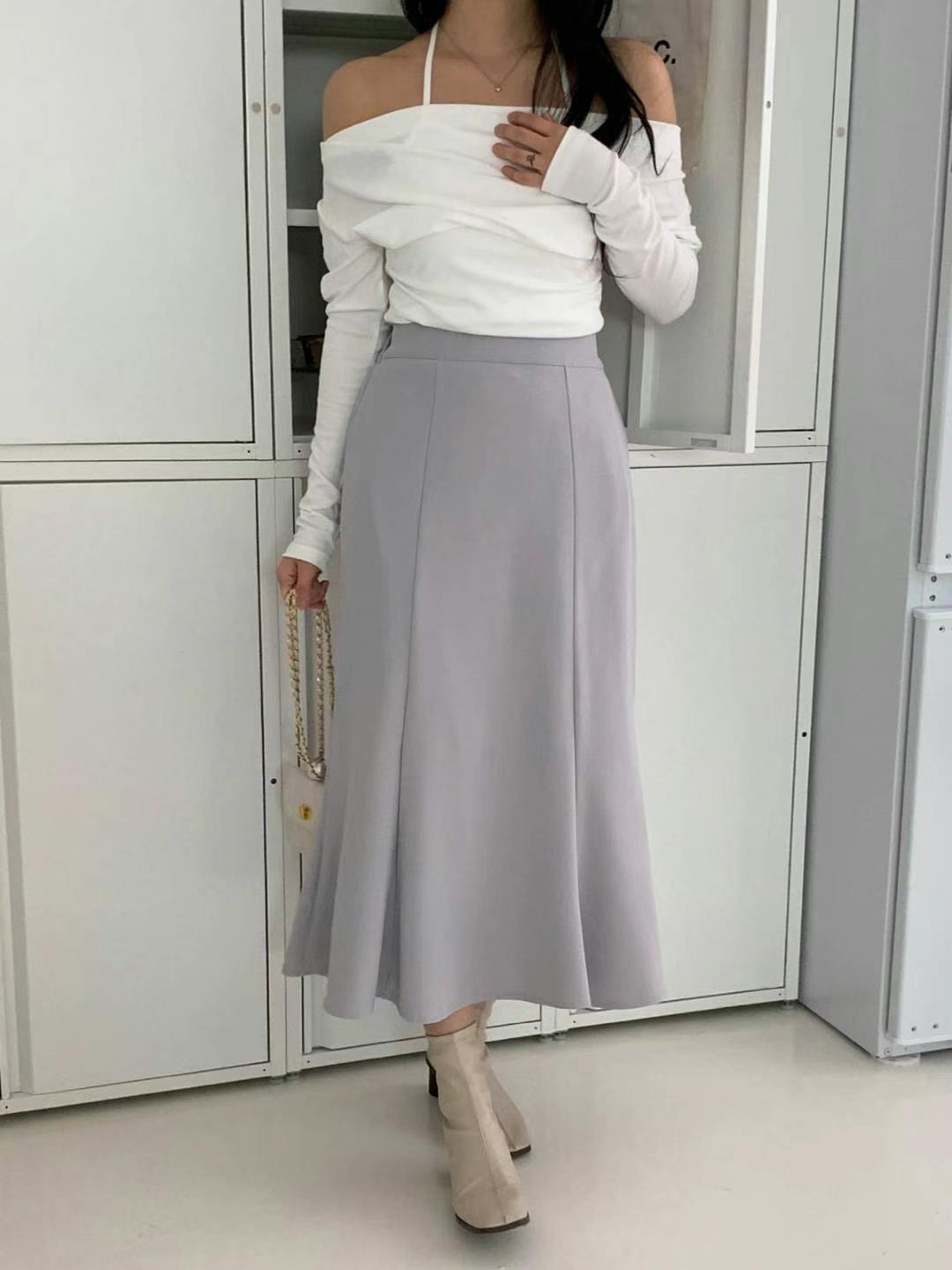 STELLA SKIRT韓國直郵㊣東大門實拍女裝新款職業推薦時尚長裙STELLA SKIRT長裙