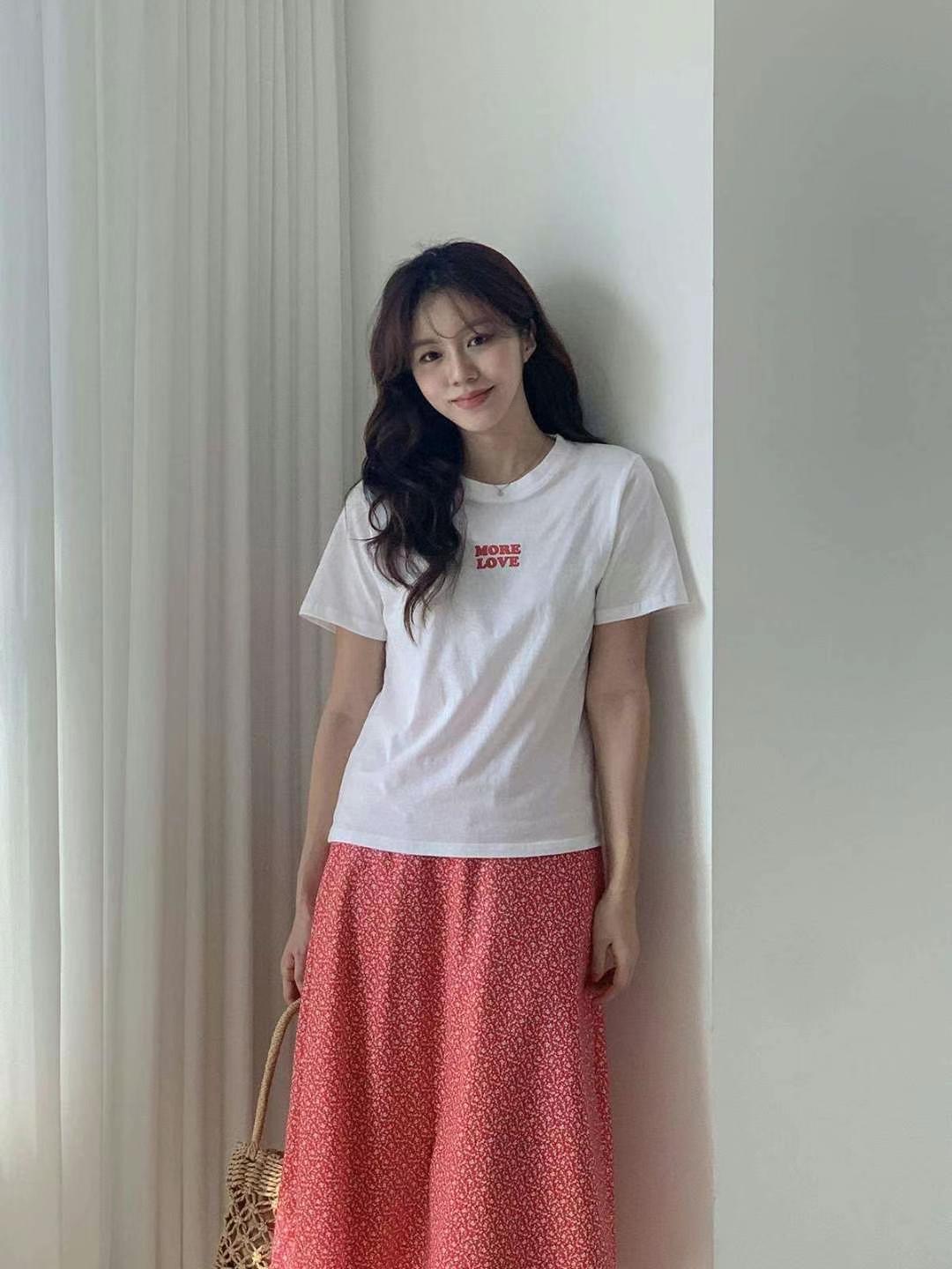 STELLA SKIRT直郵韓國代購㊣女裝新品時尚25春夏半身裙中短裙STELLA SKIRT半身裙/中短裙
