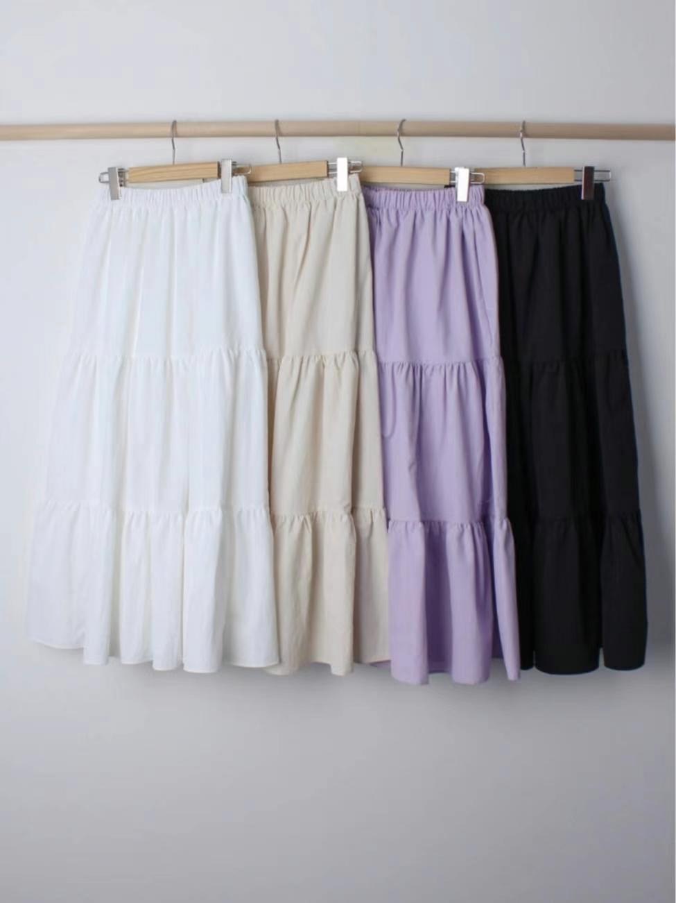 STELLA SKIRT韓國直郵㊣東大門實拍女裝新品熱賣時尚人氣長裙STELLA SKIRT長裙