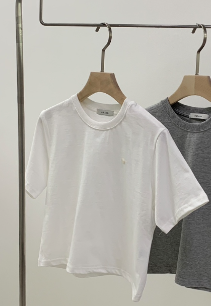 MELLOUNGE-멜라운지-T直郵韓國代購㊣女裝新品25春夏職業T恤MELLOUNGE-TT恤
