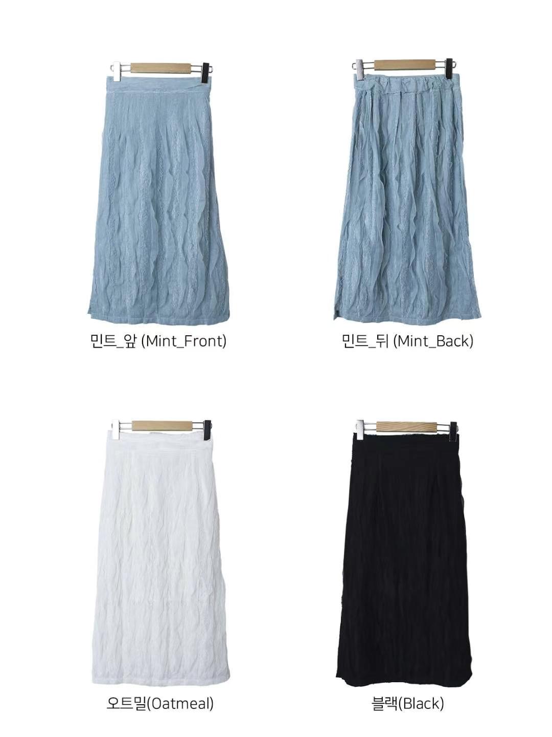 STELLA SKIRT韓國直郵㊣東大門實拍女裝新款推薦半身裙中短裙STELLA SKIRT半身裙/中短裙