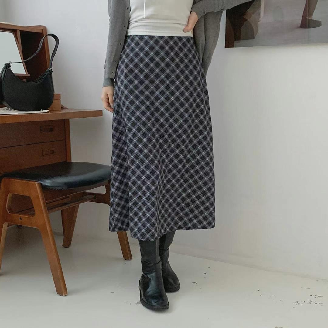 STELLA SKIRT韓國直郵㊣東大門實拍女裝新品25春夏半身裙中短裙STELLA SKIRT半身裙/中短裙