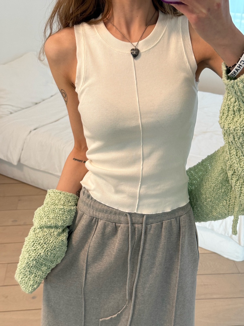 ZEROZERO韓國直郵㊣東大門實拍女裝新款25春夏熱賣吊帶背心ZEROZERO吊帶/背心圖色1